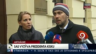 TB J. Kiššovej a K. Galeka o výzve prezidentovi Kiskovi