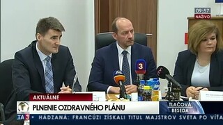 TB predstaviteľov Všeobecnej zdravotnej poisťovne o opatreniach ozdravného plánu