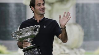Federer oslavoval zisk 18-teho grandslamového titulu