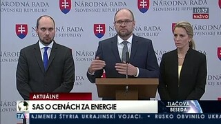 TB predstaviteľov SAS o účtoch za energie