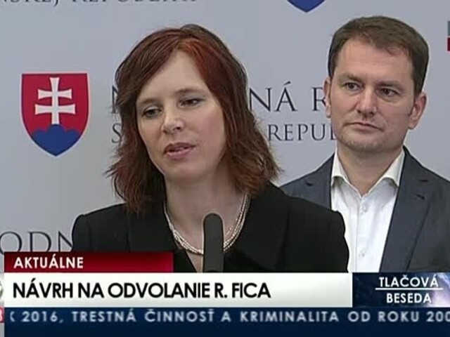 TB I. Matoviča, V. Remišovej, K. Galeka a J. Kiššovej o návrhu na vyslovenie nedôvery R. Ficovi