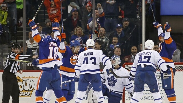 NHL: V New Yorku padlo až 11 gólov, Marinčin do hry nezasiahol