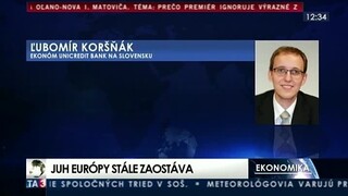 Ľ. Koršňák o ekonomickej situácií v Európe
