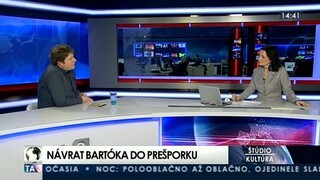 Návrat Bartóka Do Prešporku/Nominácie na Ceny Thálie/Juraj Čutek a jeho 60 políc/Výstavy v Galérií Satelit