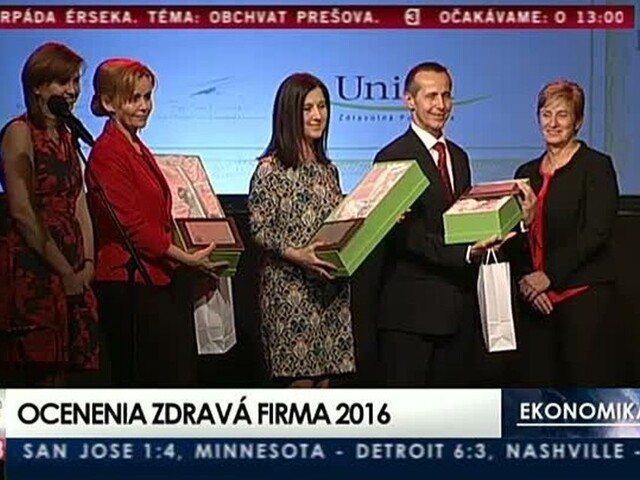 Firmy dostali ocenenia za najlepšiu starostlivosť o zamestnancov