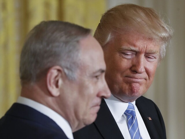 Trump sa postavil za Izrael, uvítal by aj mier s Palestínčanmi