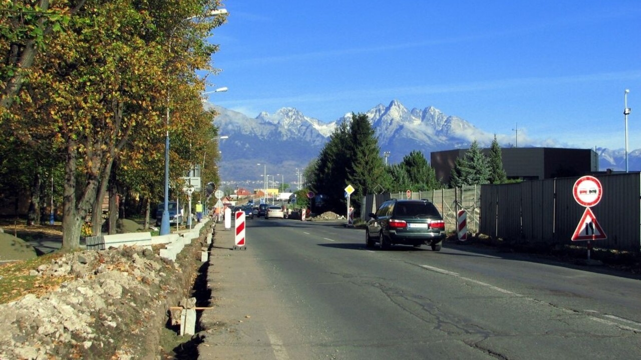 Cesta do Vysokých Tatier prejde rozsiahlou rekonštrukciou