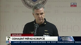 TB T. Gašpara o odhalení prípadu korupcie