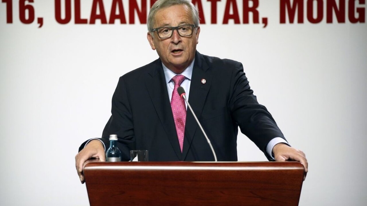 Juncker nechce brzdiť rýchlejších, podporil viacrýchlostnú Úniu