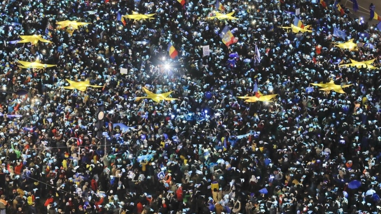 Bukurešť ovládli demonštrácie, už 27. večer po sebe