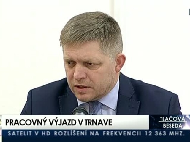 TB R. Fica a P. Pellegriniho o pracovnom výjazde v Trnave