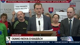 TB predstaviteľov OĽANO-NOVA o kauze energie, faktúrach a okradnutých zamestnancoch