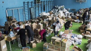 humanitárna pomoc potraviny ukrajina 1140px (SITA/AP)