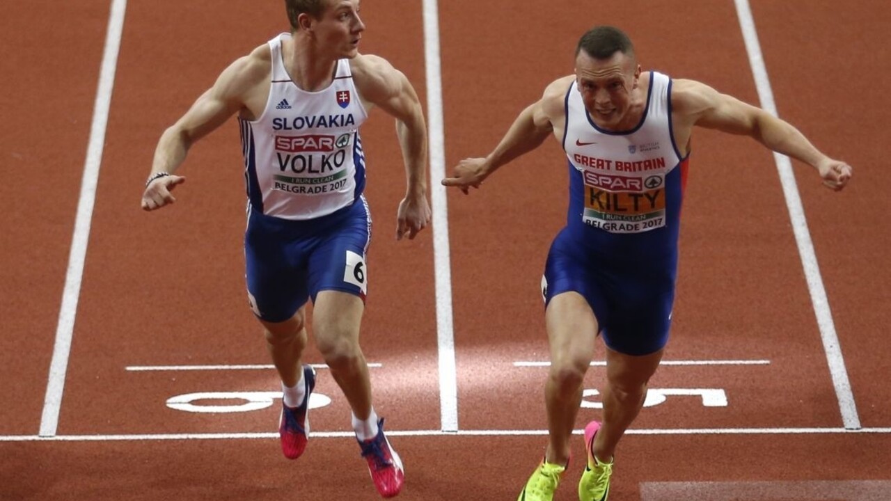 Slovenský šprintér Ján Volko vybojoval v Belehrade cenný kov