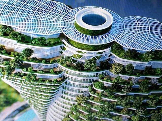 Budúcnosť v architektúre? Na Taiwane rastie ekologický mrakodrap