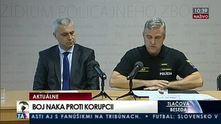 TB prezidenta policajného zboru T. Gašpara a riaditeľa NAKA P. Hraška