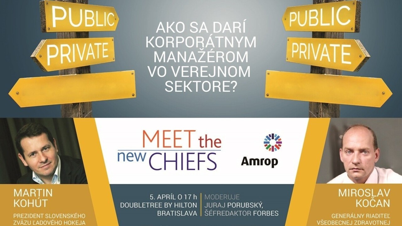 Meet the new chiefs: Ako sa darí korporátnym manažérom vo verejnom sektore?