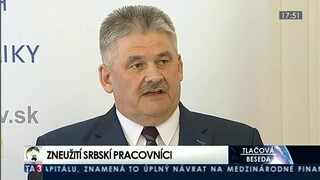 TB J. Richtera o podvedených srbských pracovníkoch