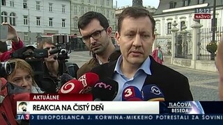 TB D. Lipšica k informáciám, ktoré odzneli na tlačovej besede centra Čistý deň