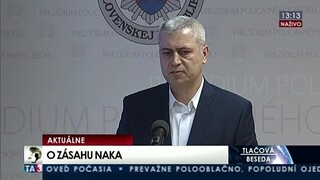 TB P. Hraška o zásahu národnej protizločineckej jednotky v uplynulých dňoch