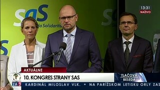 TB predstaviteľov SaS po 10. kongrese strany