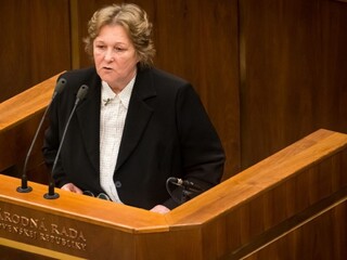 Ombudsmanka Dubovcová naposledy vystúpila v parlamente, poslanci chýbali