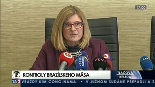 TB G. Matečnej a J. Bíreša o kontrolách brazílskeho mäsa