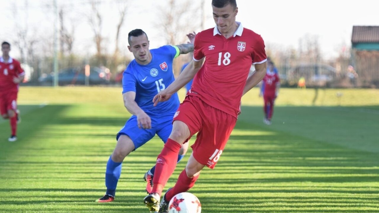 Hapalov tím preverili v prípravnom stretnutí v Senci mladí Srbi