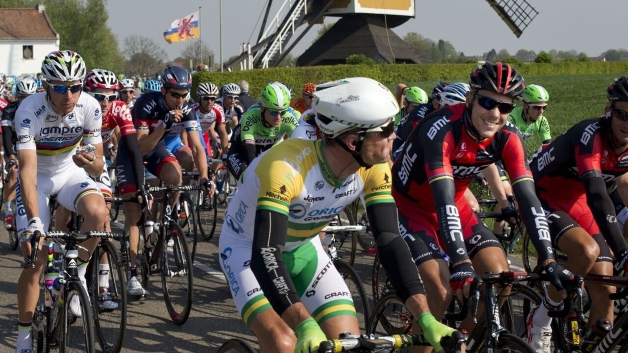 Sagan prvenstvo vo Flámsku po páde neobhájil, triumfoval Gilbert