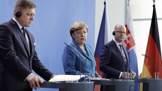 Fico a Sobotka sa stretli s Merkelovou, zhodli sa na podpore priemyslu