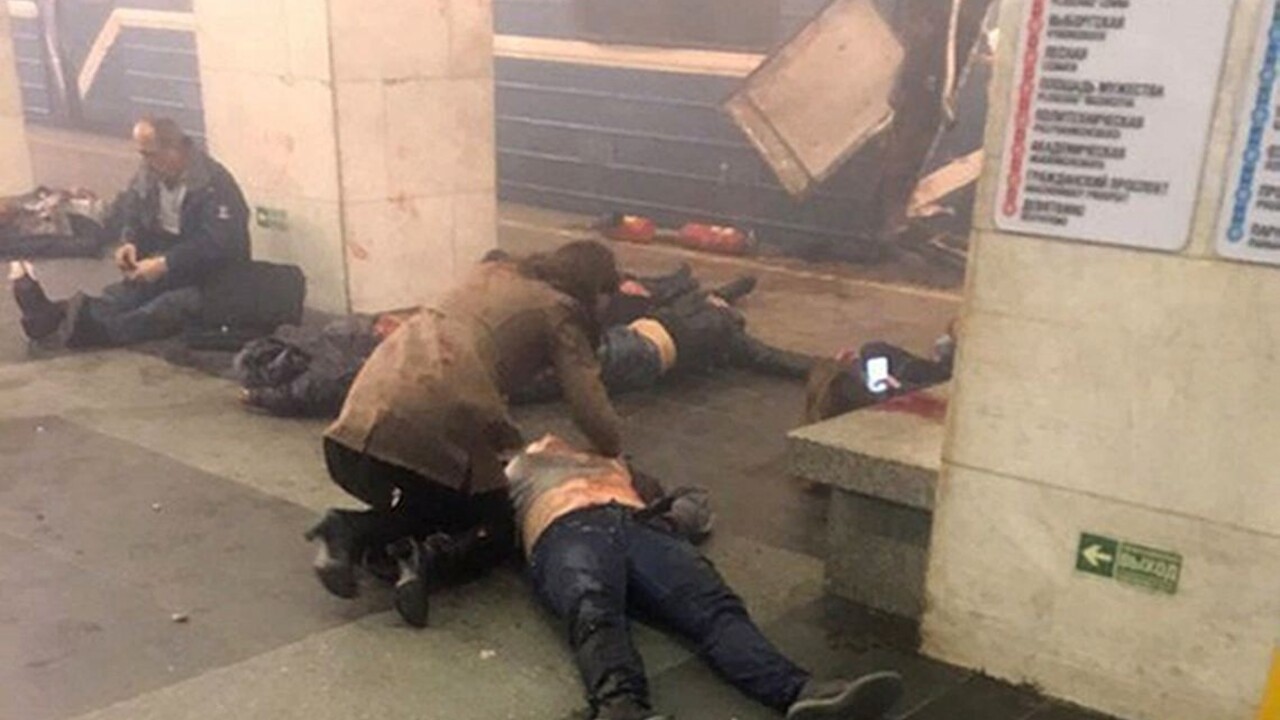 Fotogaléria: Petrohrad sa spamätáva zo smrtiacej explózie v metre