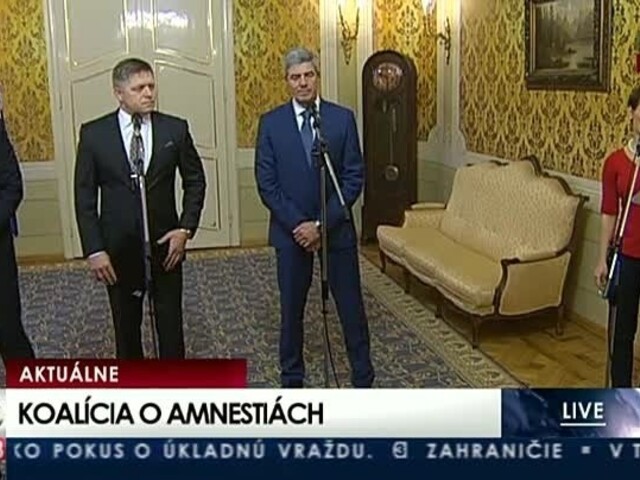 TB koalície o amnestiách Vladimíra Mečiara