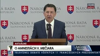 TB J. Budaja o amnestiách Vladimíra Mečiara