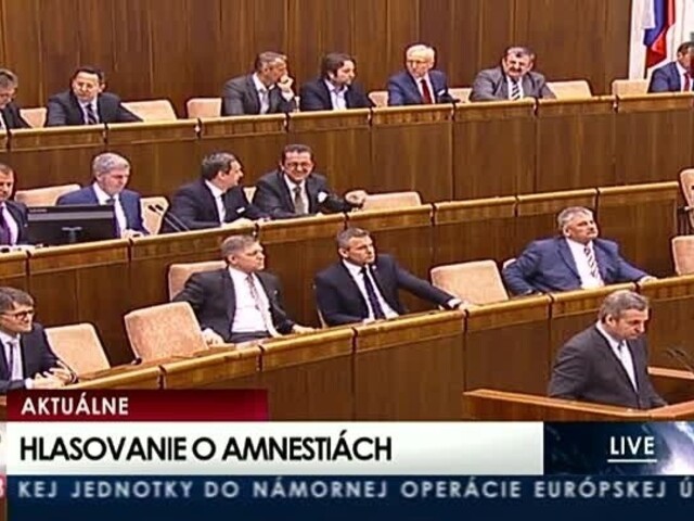 Hlasovanie Národnej rady SR o Mečiarových amnestiách