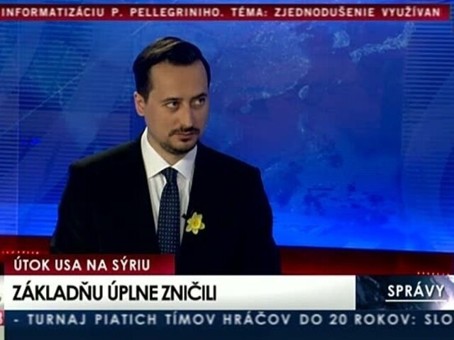HOSŤ V ŠTÚDIU: V. Lichvár o vojenskom konflikte v Sýrii