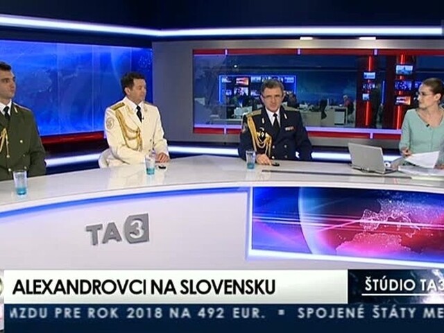Alexandrovci boli v TA3, rozprávali o tragédii aj o vystúpení na Slovensku
