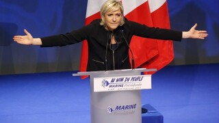 Le Penovej predvolebný míting sprevádzalo viacero incidentov