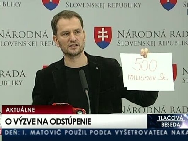 TB I. Matoviča o výzve vzdať sa poslaneckého mandátu