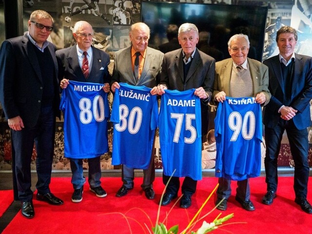 Slovenský futbalový zväz si uctil štyri vzácne osobnosti futbalu