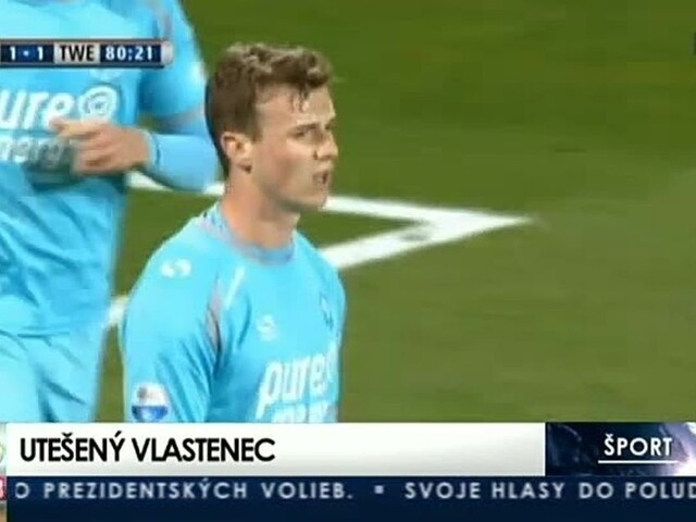 Zápas najvyššej holandskej ligy poznačil vlastenec. Otočil priebeh hry