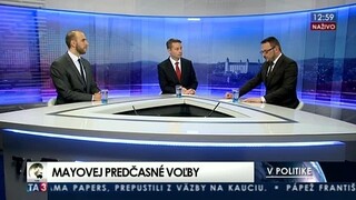 Ako na nezamestnanosť/ Mladých trápi korupcia/ Moderná verejná správa/ Čerpanie eurofondov/ Mayovej predčasné voľby/ Francúzske voľby