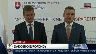 TB P. Pellegriniho a P. Žigu o elektronickej komunikácii a eurofondoch