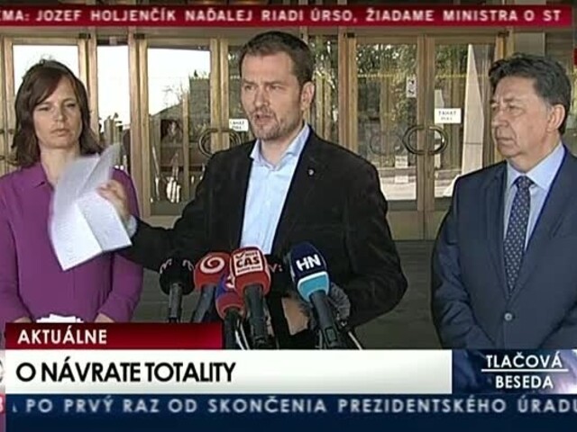 TB poslancov za hnutie OĽaNO-NOVA o návrate totality