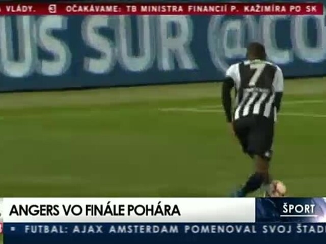 Futbalisti Angers postúpili do finále Francúzskeho pohára