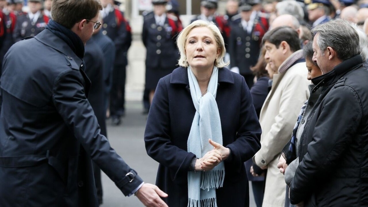 Môj súper je v rukách moslimskej organizácie, tvrdí Le Penová