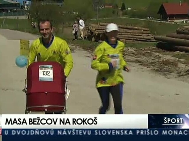 Beh na Rokoš privítal vyše sto účastníkov. Najmladší odbehol v kočíku