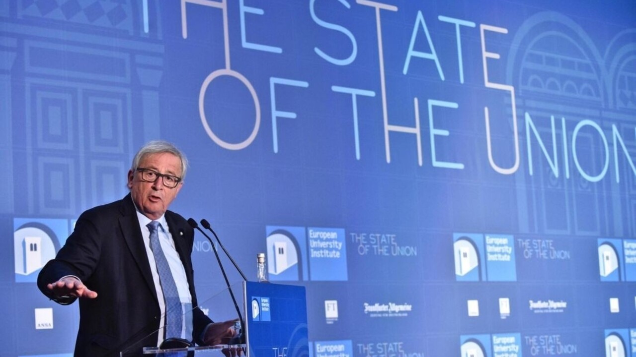 Angličtina na ústupe? Juncker rozprával o Únii radšej po francúzsky