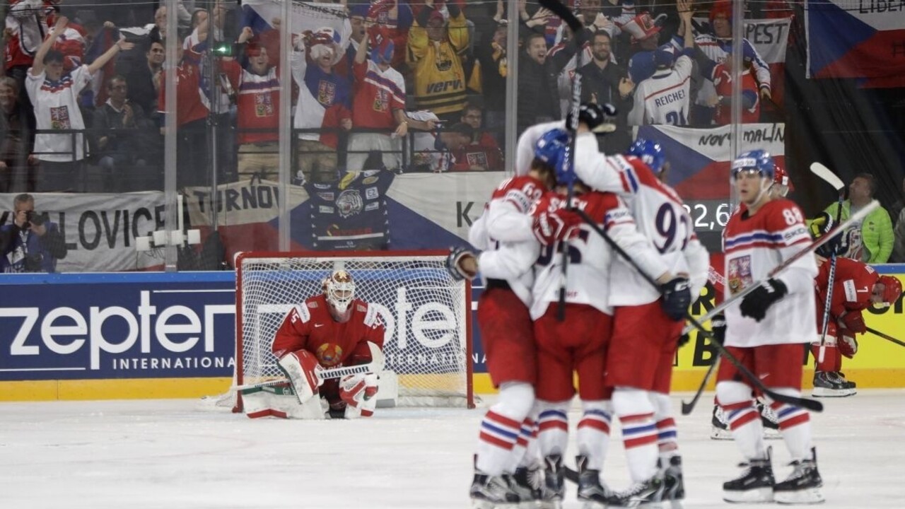 Česi vysoko prestrieľali súpera, Bielorusko nemalo šancu