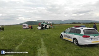 Na východe Slovenska sa zrútil vrtuľník, hasiči na palube zahynuli