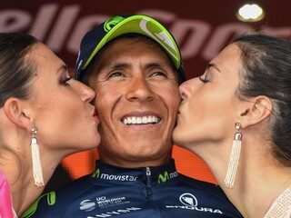 Quintana vyhral 9.etapu a je lídrom Gira, Thomas si zranil rameno